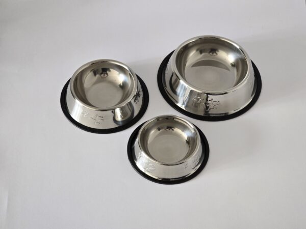 Metalowa miska dla psa kota